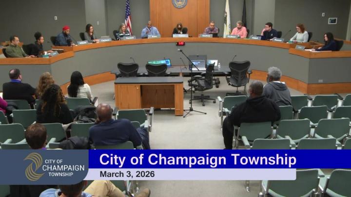Wide Shot of City Council Chambers and Dias