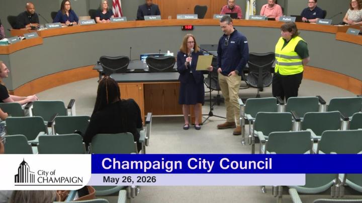 Thumbnail image for Champaign City Council - 5/26/26